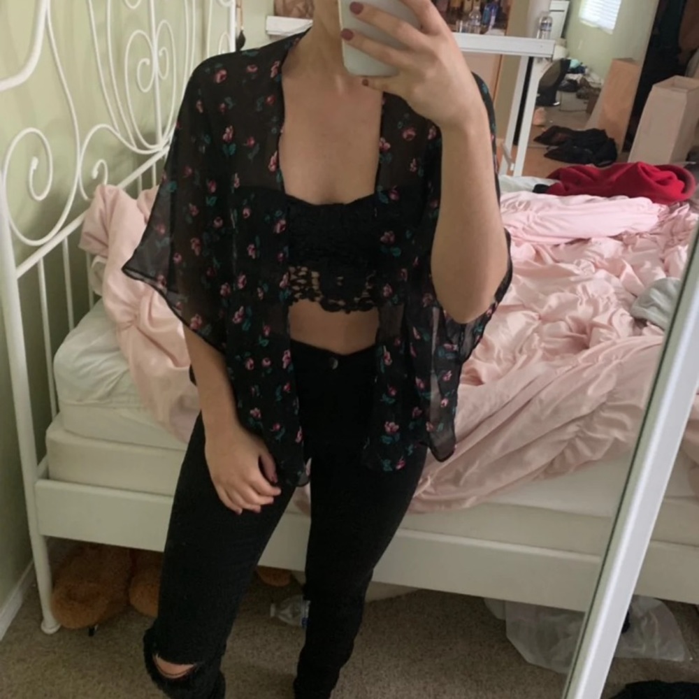 Flower cover up